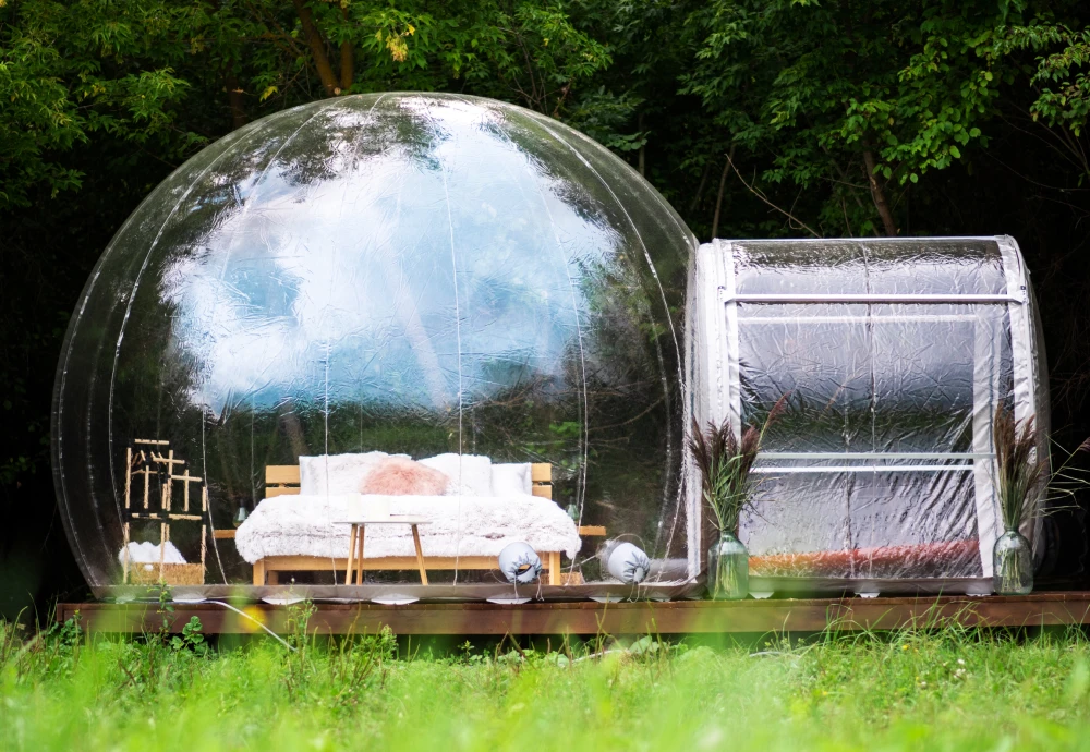 best inflatable bubble tent