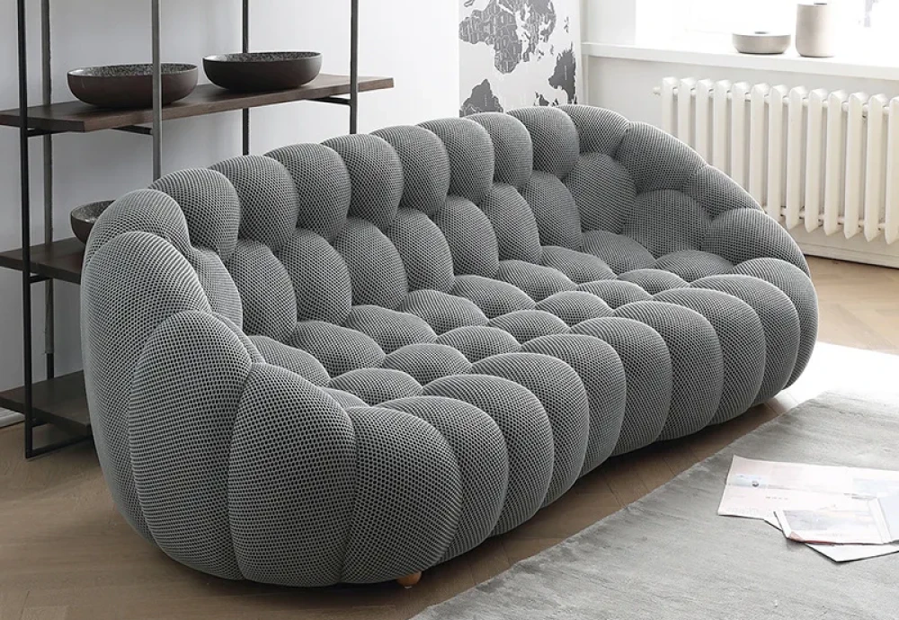 bubble sofa blue