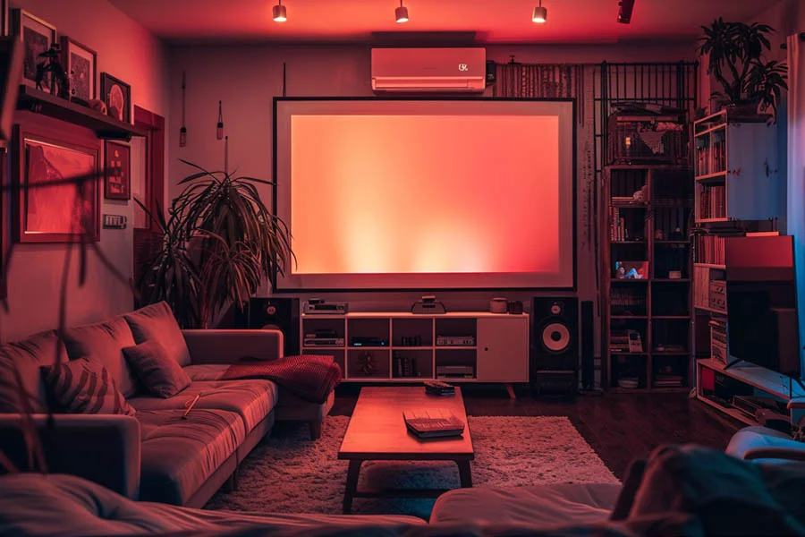 projector to replace tv